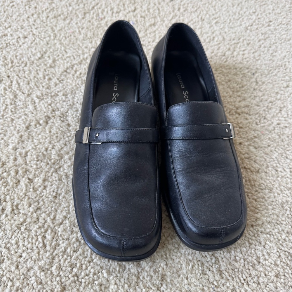 Buckle Heeled Loafers
